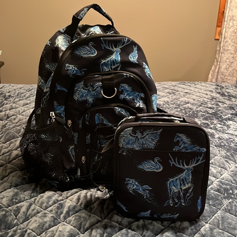 HARRY POTTER™ Gear-Up Patronus Glow-in-the-Dark Backpack and Lunch Box
